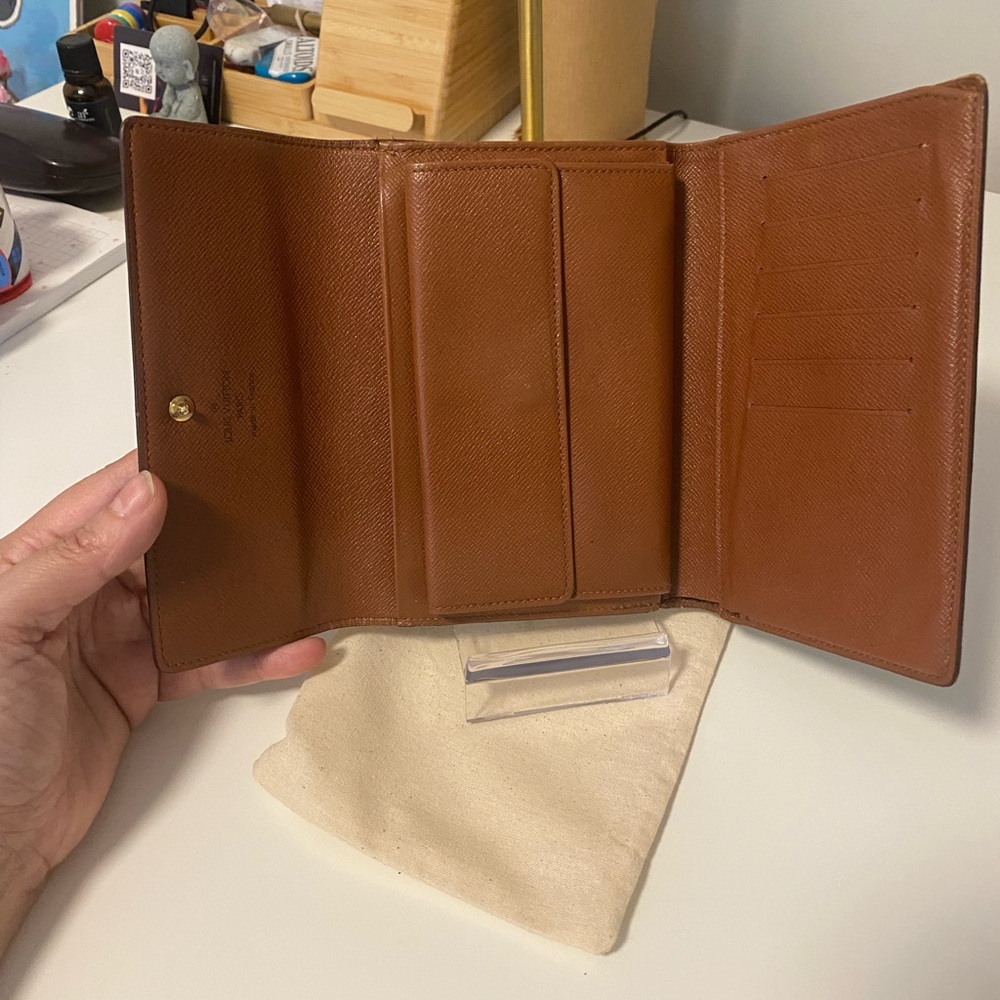 Louis Vuitton Monogram Canvas Brown and Gold Wallet - Picture 12 of 17